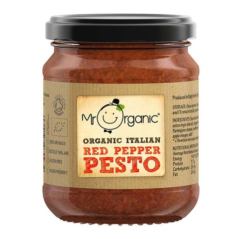 Mr Organic Italian Red Pepper Pesto 130g