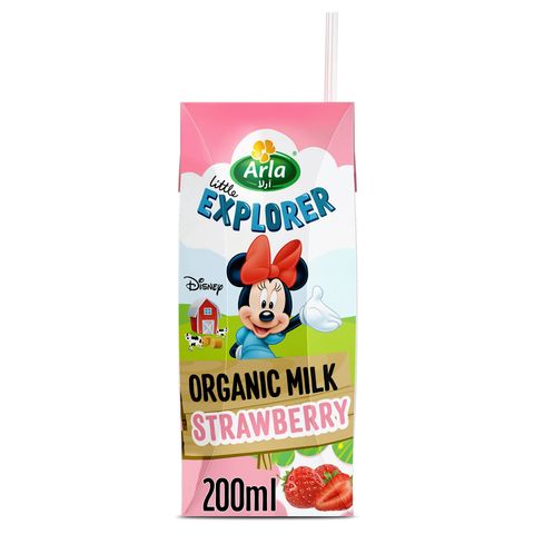 Arla Disney Organic Strawberry 200ml