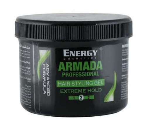 ARMADA HAIR STYLING GEL GREEN EXTREME HOLD , 500 ML