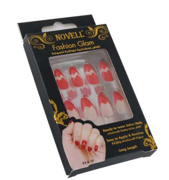 ARTIFICIAL FASHION NAIL KIT#19 , 1 KIT