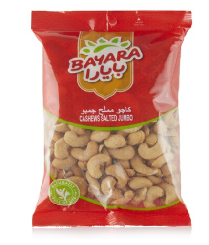 Bayara salted jumbo cashews 400g