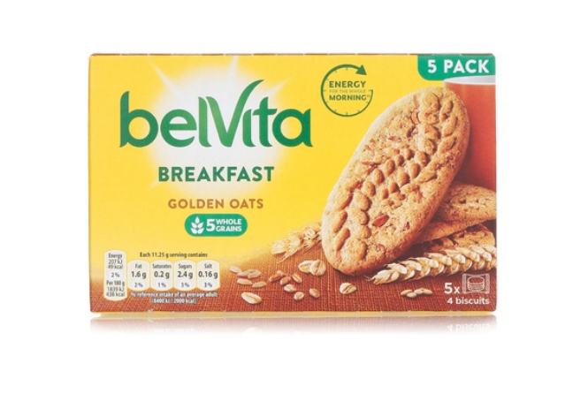 Belvita breakfast golden oats 5x45g