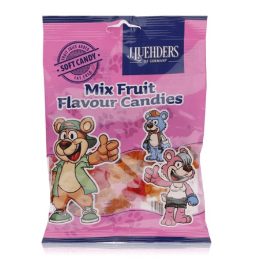 J. Luehders mix fruit candies 150g