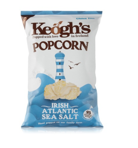 Keogh‚\'s Popcorn gluten free Irish Atlantic sea salt 70g