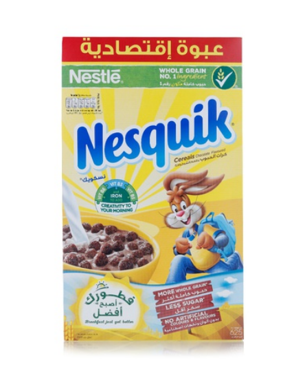 Nestle Nesquik chocolate cereal 625g