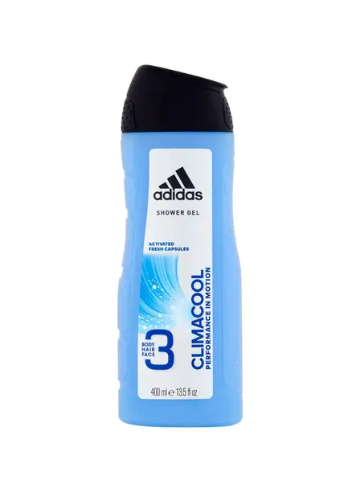 Adidas 3-In-1 Climacool Performance In Motion Shower Gel Blue 400ml