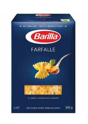 Barilla Farfall Pasta No.65 500g