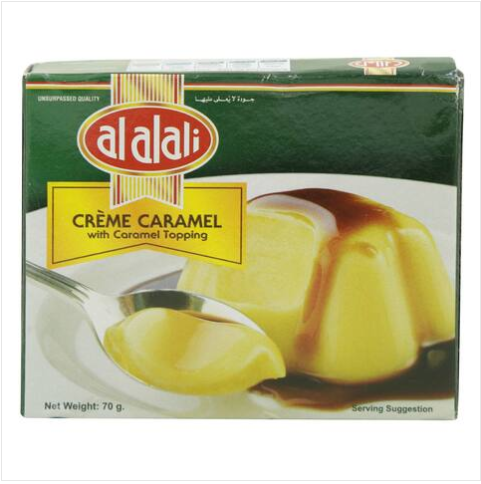 Al Alali Creme Caramel Topping 70g x Pack of 12