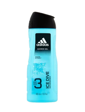 Adidas Ice Dive Marine Extract Refreshing Shower Gel 400ml