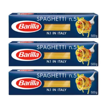 Barilla Spaghetti 500g x Pack of 3