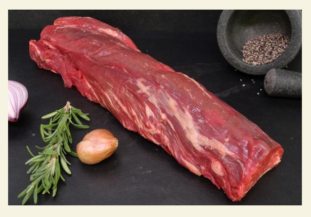 New Zealand Reserve Grass Fed Whole Beef Tenderloin