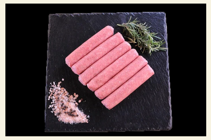 New Zealand Grass Fed Lamb & Rosemary Sausage