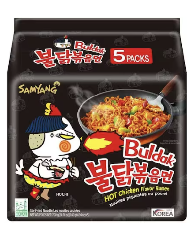 Samyang Hot Chicken Ramen Noodle 140g Pack of 5