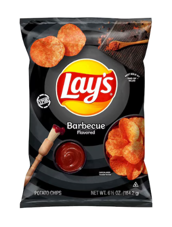 Lay's Barbecue Flavoured Potato Chips 184.27g