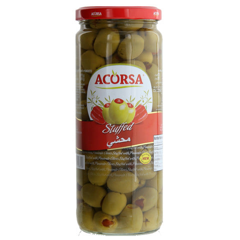 Acorsa Stuffed Green Olives 470g