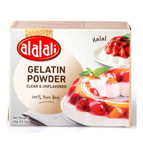 Al Alali Gelatin Powder Clear & Unflavored 50g