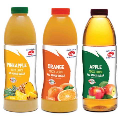 Al Ain Apple Oange Pineapple 1Lx 3