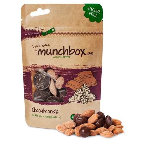 Munchbox Dark Chocolate & Almonds 45g