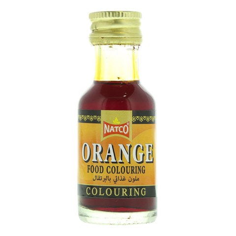 Natco Orange Food Colouring 28ml