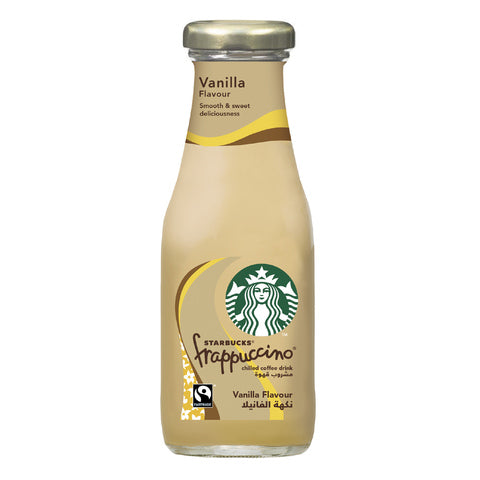 Starbucks Frappucino Vanilla Coffee Drink 250ml